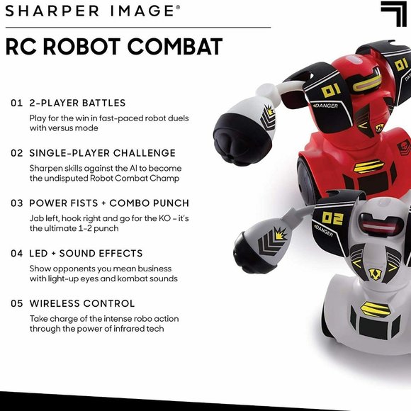 Silverlit Sharper Image Radio Control Robot Combat - Picture 3 of 4